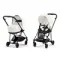 Детская коляска Cybex Mios 2 в 1 Off White Matt Black
