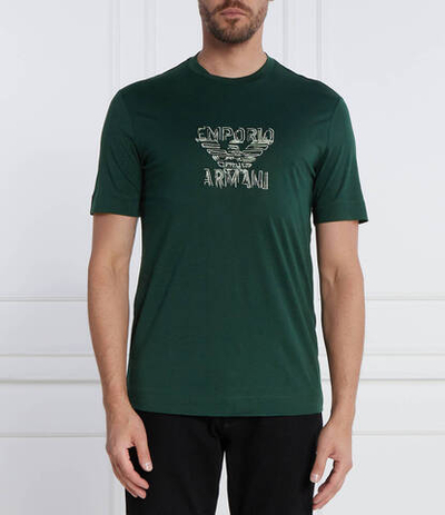 Футболка Emporio Armani - темно-зеленый(6R1T74 1JPZZ)