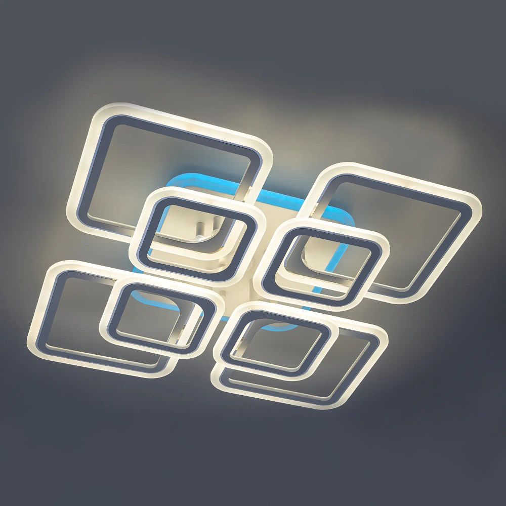 Citilux Марсель Смарт CL232A180E RGB Умная люстра Белая