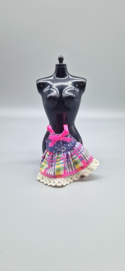 Одежда для куклы Барби - Келли винтаж платье 0261