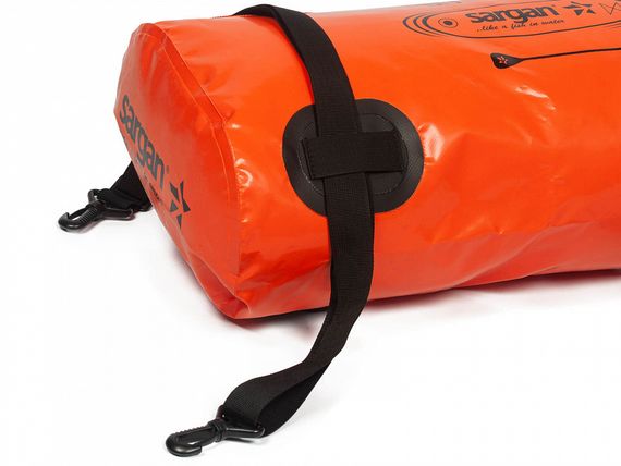 Гермо-Мешок-Рюкзак Sargan Саппер-25 2 лямки, крепления к сапборду 25 л оранжевый
