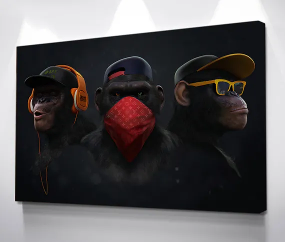 Постер "Современные обезьяны"