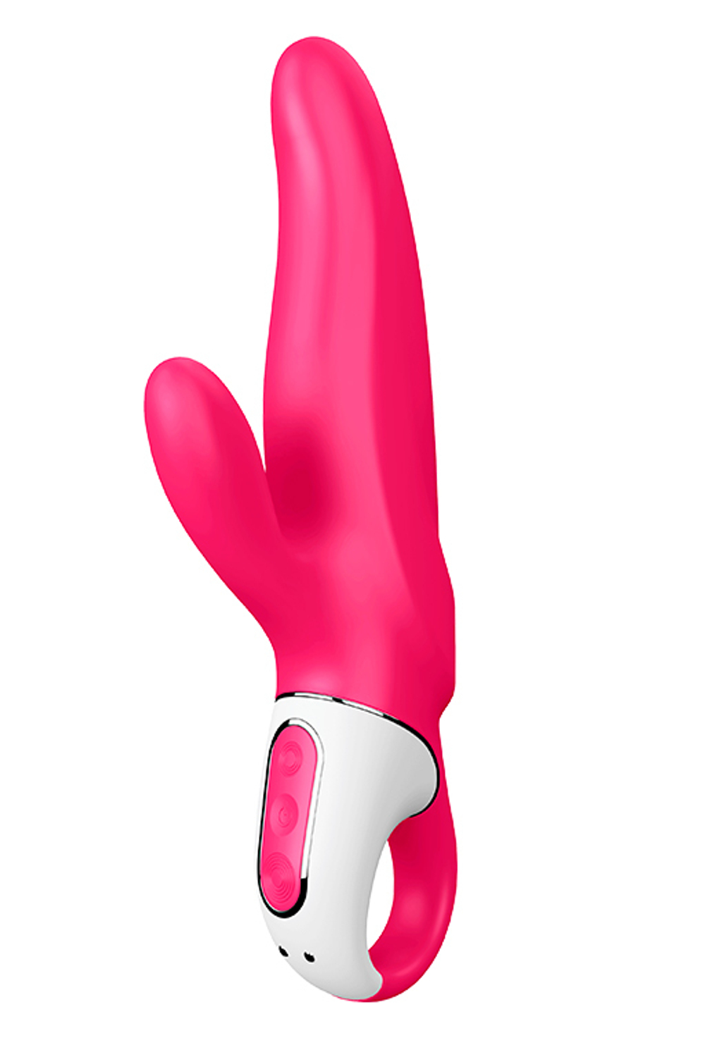 Вибратор Satisfyer Vibes Mr. Rabbit силикон красный 22,1 см