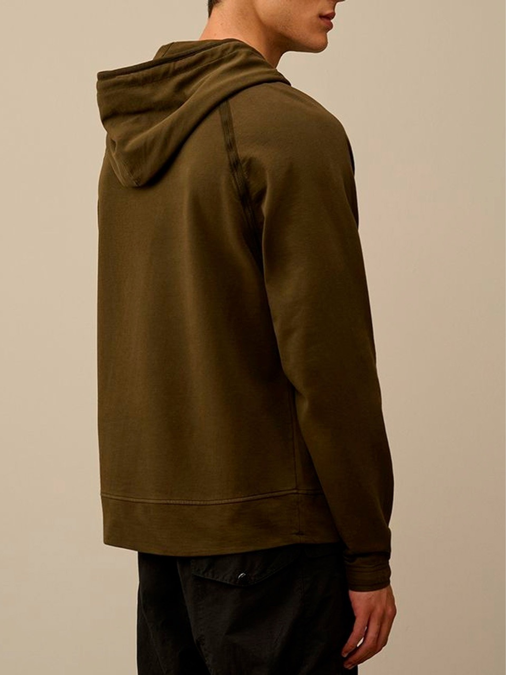 Худи C.P. Company Light Fleece 989 Khaki