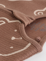 Комбинезон / Слип для малышей Next AW3-055, 4 шт., Коричневый, Молочный