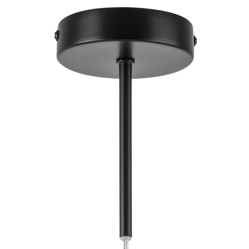 813117 Подвес GLOBO 1х40W E14 черный/белый