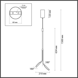 Подвесной светильник Odeon Light 5011/16L