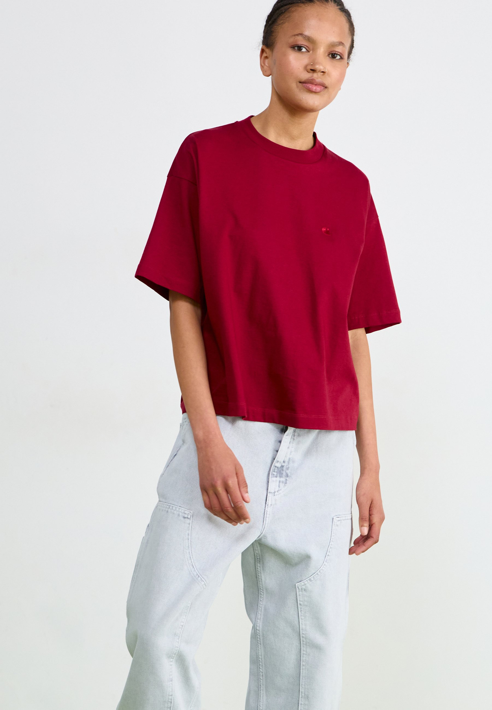 Carhartt WIP BRANDON - Джинсы свободного покроя - Чёрный