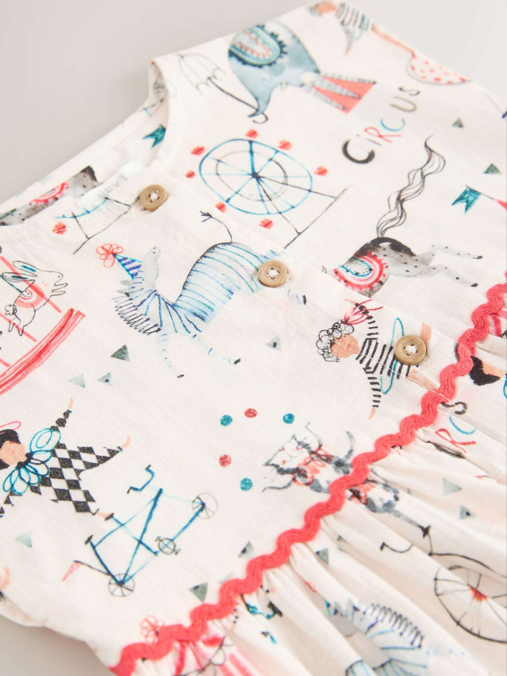 Сарафан для девочки Next AC9-279, Кремовый