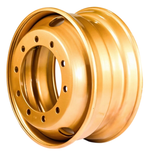 Диск 9.00/R22.5 10x335 26мм ET175 DIA281 5VH HEAVY GOLD 18мм KINGBRIDGE
