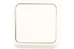 Выключатель Makel Siva Ustu 1-клавишный накладной крем 15279