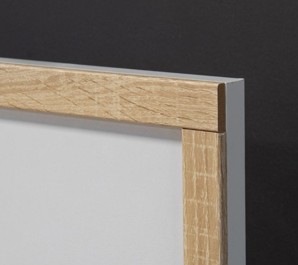 Кровать LIGHT Сакура дуб сонома/белый 900