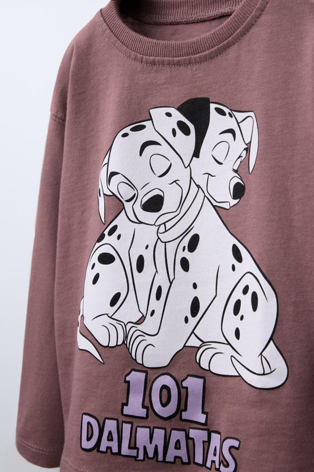 ZARA ЛОНГСЛИВ С ПРИНТОМ © DISNEY, ГРАНАТОВЫЙ