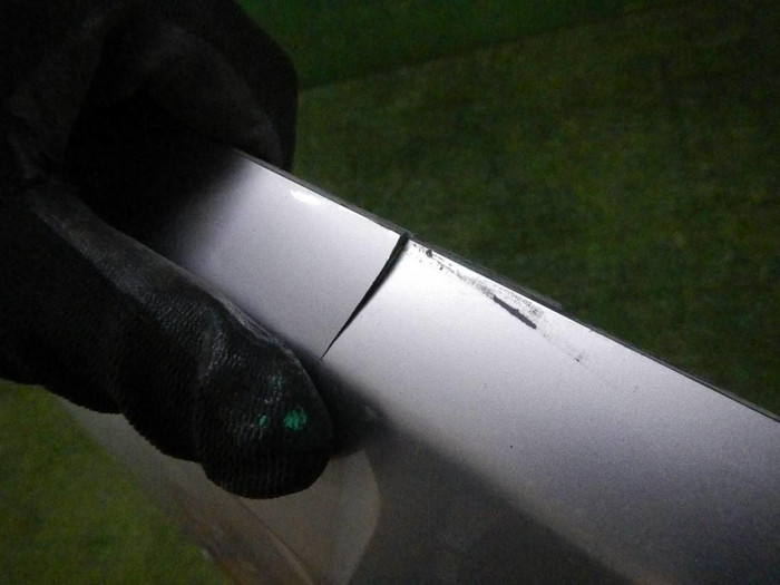 Накладка юбки заднего бампера Kia Rio 4 X (2020-н.в.)