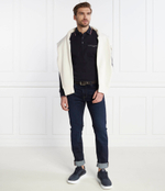 Поло TIPPED PLACE L/S Tommy Hilfiger - темно-синий(MW0MW33217)