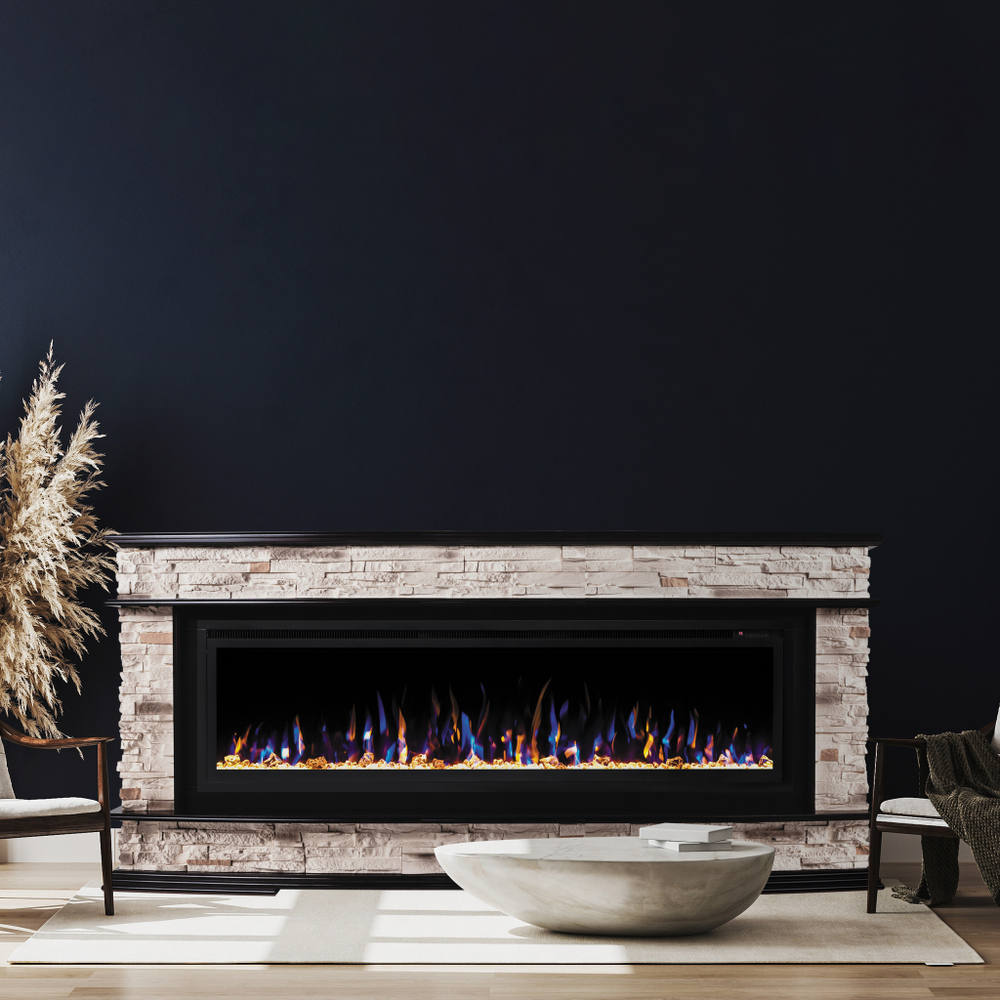 Каминокомплект Real Flame Frankfurt 60 AO с очагом Saphir 60