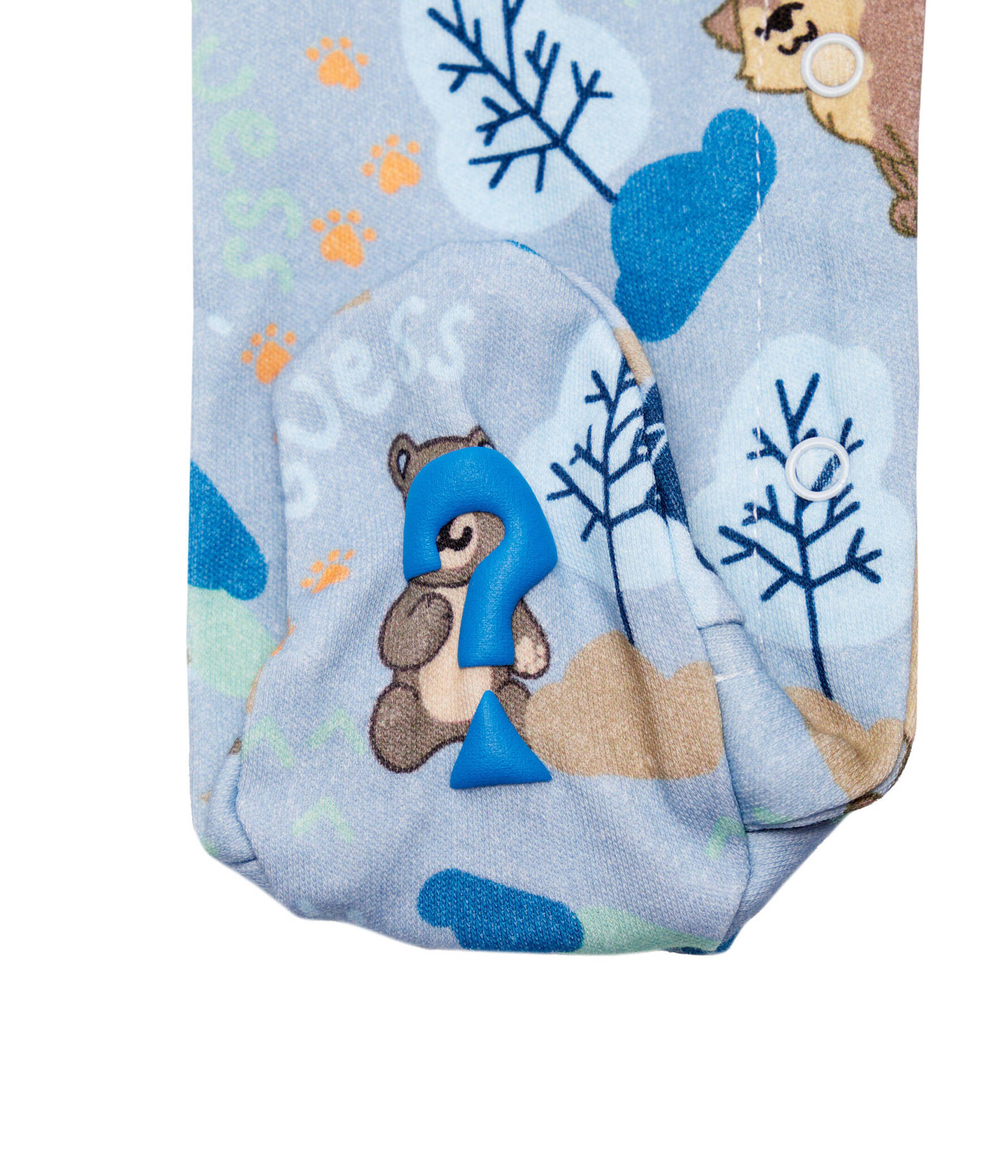 Боди Guess - голубой(P4YG05 KA6W4)