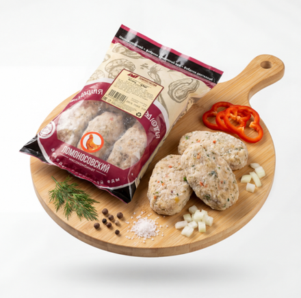 Котлеты Нежные куриные с овощами