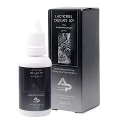 Молочный пилинг для лица LACTICPEEL DELICATE 30пр., pH 4.0, 30 мл