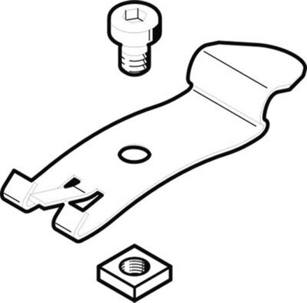 VAME-P7-T Крепление на Н-рейку