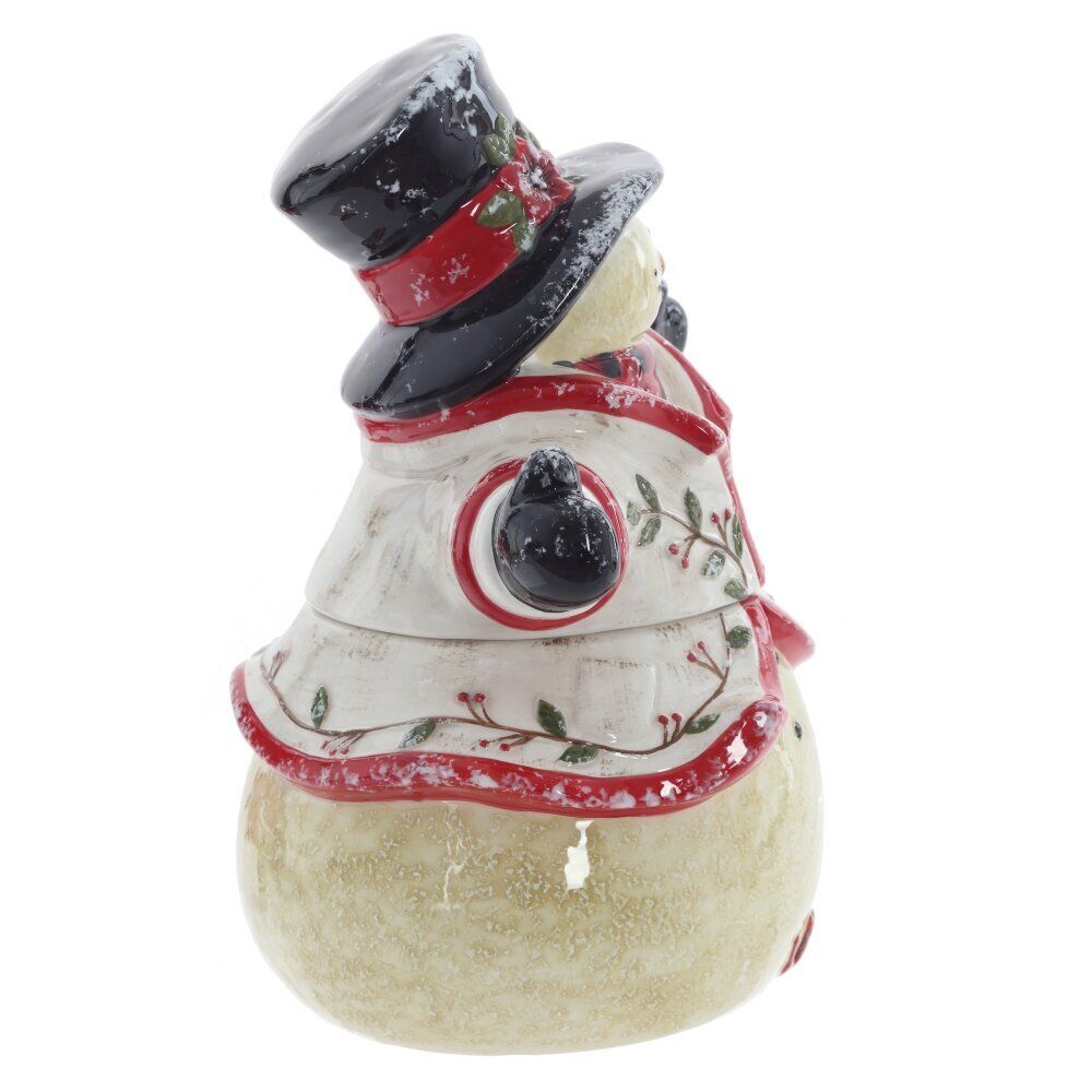 GAEM Конфетница "Снеговик", 1950 мл, L25 W17 H28 см