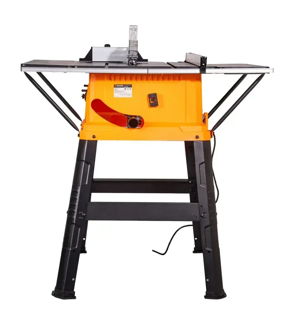 Распиловочный станок по дереву циркулярный ЦРС-255 Вихрь, для продольного и поперечного распиливания древесины, 2000 Вт