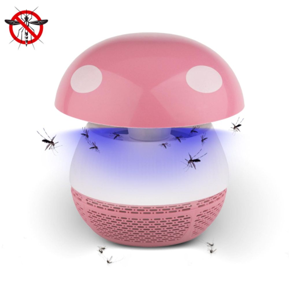 ERAMF-03 ЭРА противомоскитная ультрафиолетовая лампа (розовый)