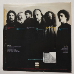 Винтажная виниловая пластинка LP Kansas Vinyl Confessions (Japan 1982) (No Obi)
