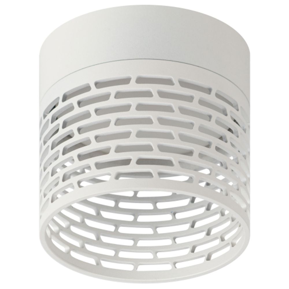 Светильник настенно-потолочный спот ЭРА OL53 WH под лампу GX53 белый IP20 | Накладные светильники