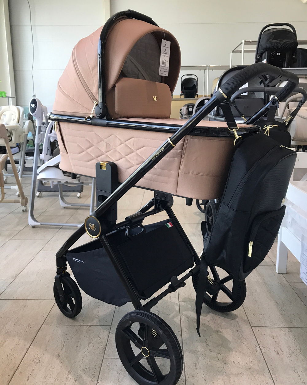 Коляска 2в1 Sweet Baby Elegante GL Brown