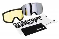 Маска TERRO T3- PEAKPRO Black Silver