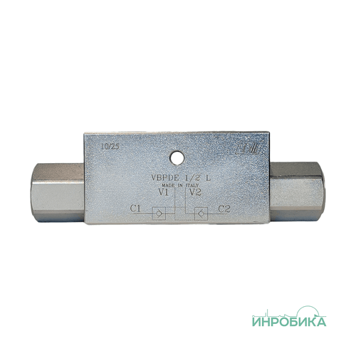 Гидрозамок двухстороннего действия VBPDE 1/2'' L (V0030)