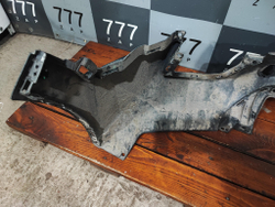 Юбка заднего бампера Hyundai Creta 1 (GS) 16-21 Б/У Оригинал 86612M0000