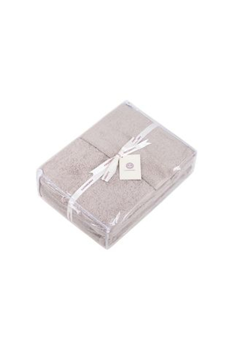 Полотенце 50х100 Luxberry Teddy серо-бежевый