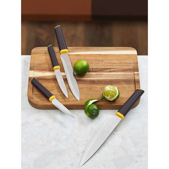 Набор из 4-х ножей с подвесным блоком acros