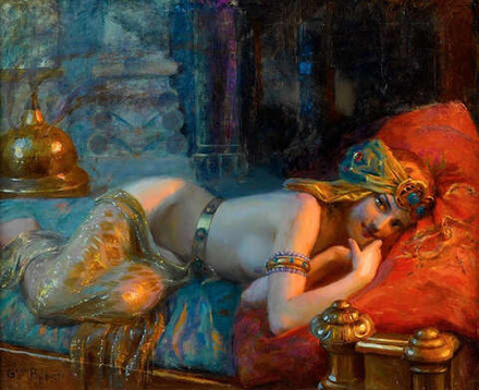 Gaston Bussiere (1862-1929) - эротическое искусство французского художника