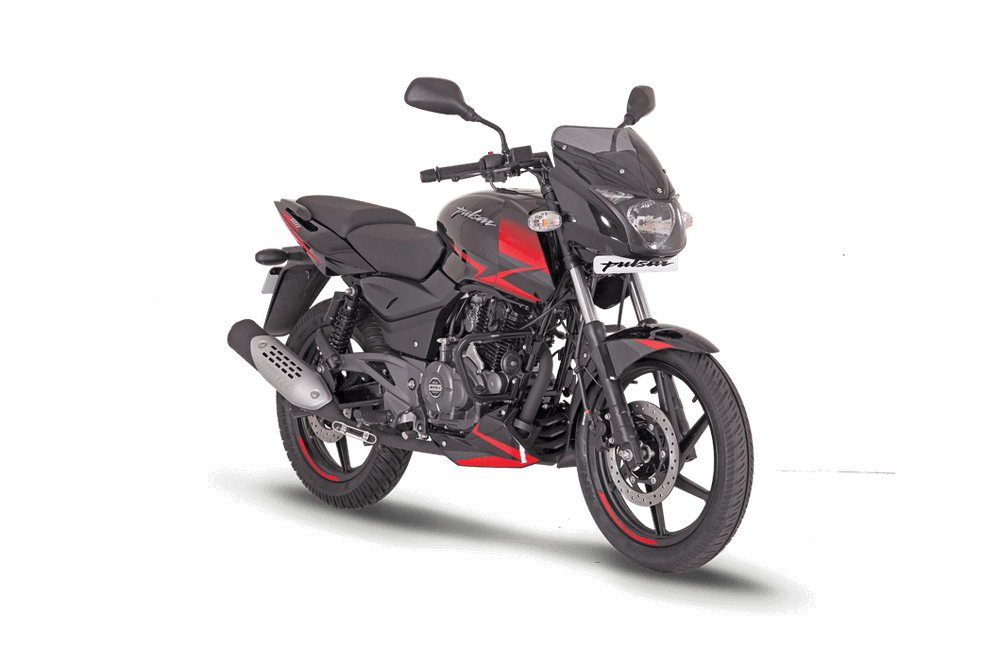 Мотоцикл Bajaj Pulsar 180 черно-красный
