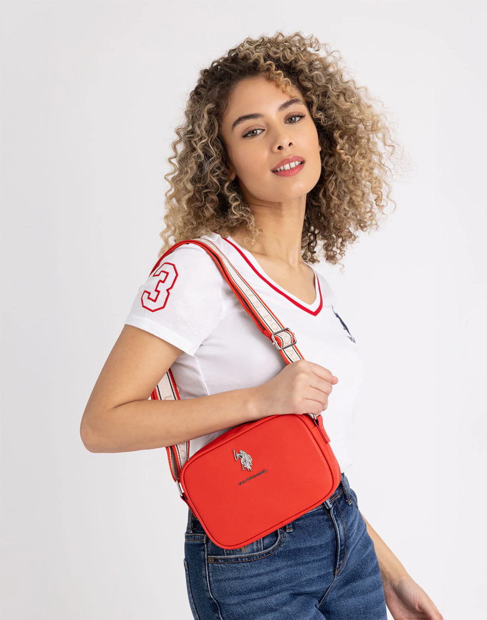 Кросс-боди сумка US Polo Assn | Красный