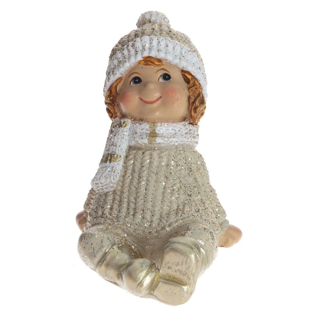 GAEM Фигурка декоративная "Мальчик/Девочка", L7,5 W5 H5,5 см, 2в.