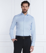 Рубашка H-HANK-SPREAD-C1-222 BOSS BLACK - голубой(50512820)