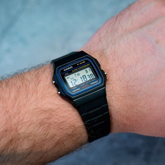 Наручные часы Casio F-91W-1