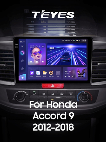 Teyes CC3 2K 10,2"для Honda Accord 2012-2018