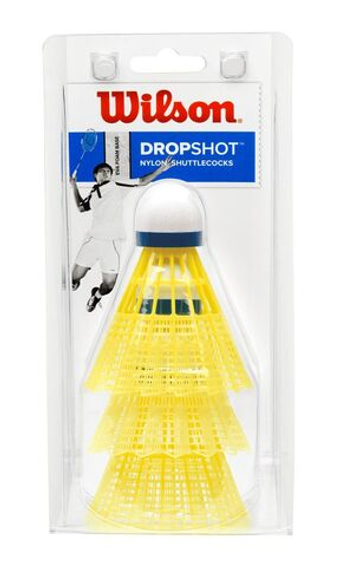 Воланы для бадминтона Wilson Dropshot 3P - yellow