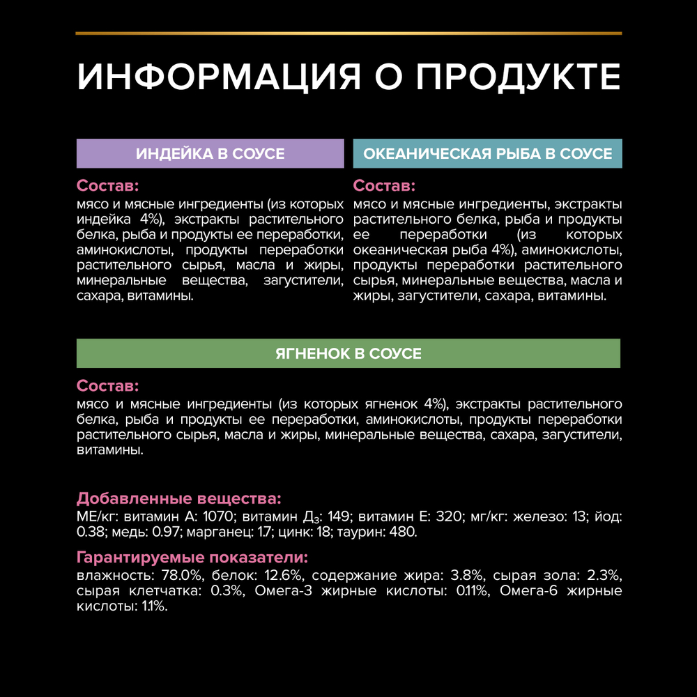 Влажный корм Pro Plan для взрослых кошек с чувствительным пищеварением микс с индейкой ягненком океанической рыбой в соусе 85 г х 40