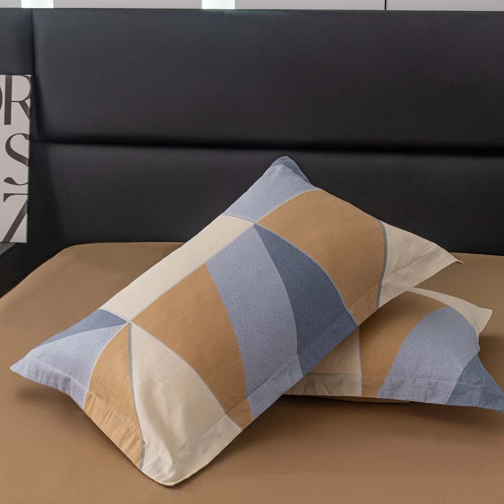 Комплект постельного белья Сатин с Одеялом 100% хлопок на резинке OBR145