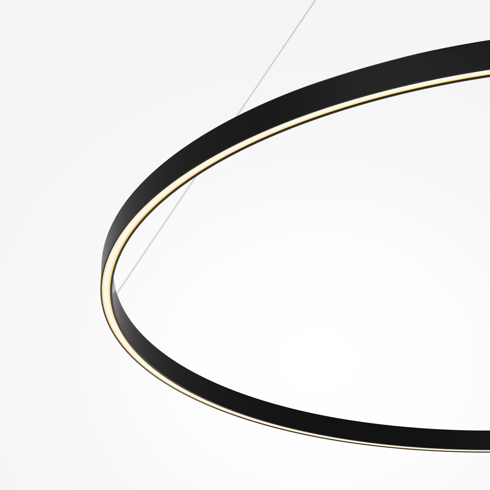 Люстра подвесная светодиодная Maytoni Rim MOD058PL-L65BK