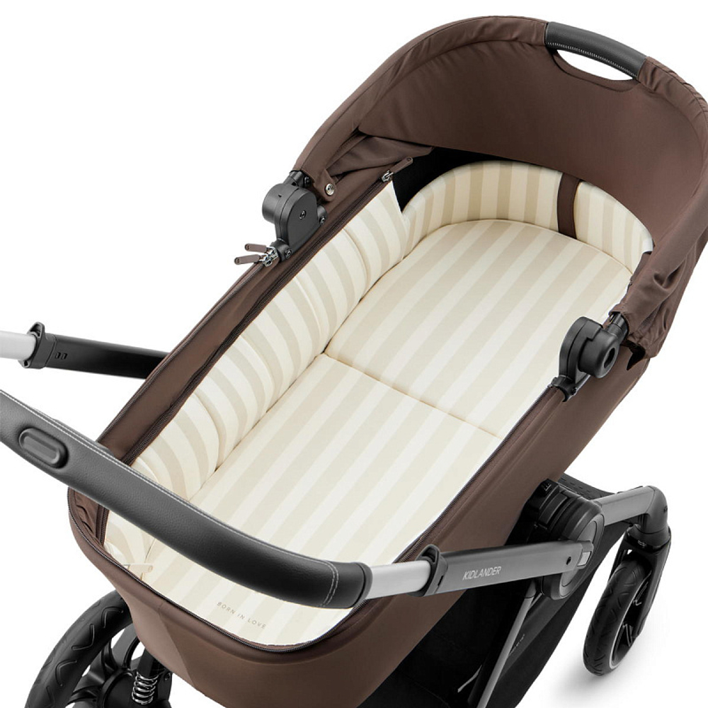 Детская коляска Happy Baby Kidlander 2 в 1 dark brown