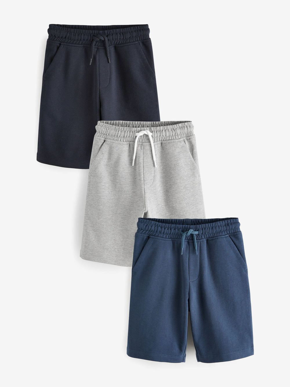 Шорты для мальчика Next D79-802, 3 шт., Синий, Серый