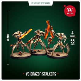 Комплект миниатюр Voidrazor Stalkers