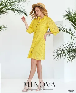 Платье 3147-ярко-желтый Minova